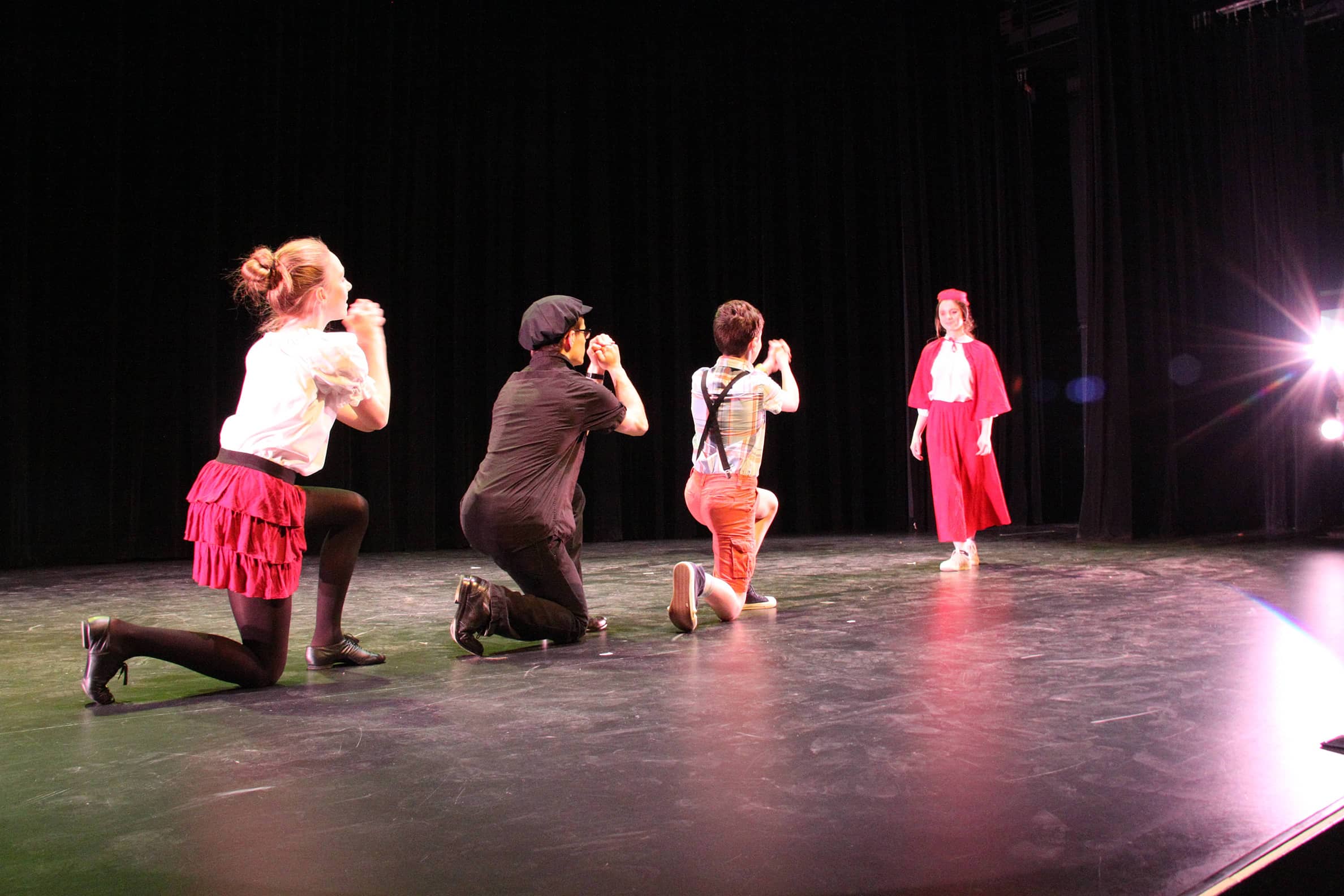 La troupe de théâtre Ruée vers l'art