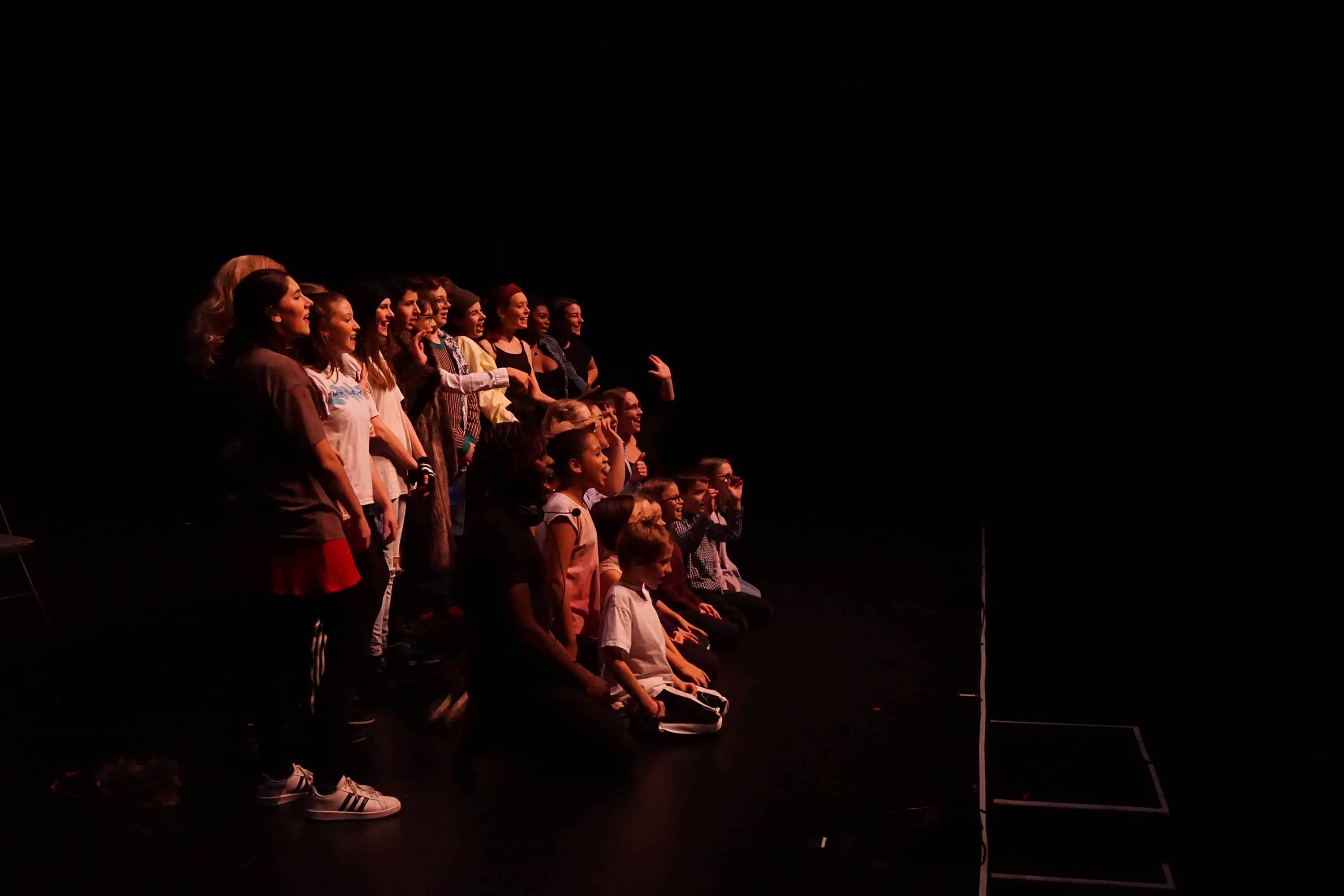 La troupe de théâtre Ruée vers l'art