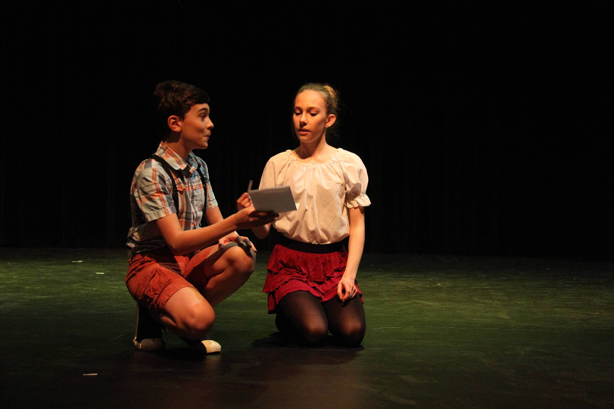 La troupe de théâtre Ruée vers l'art