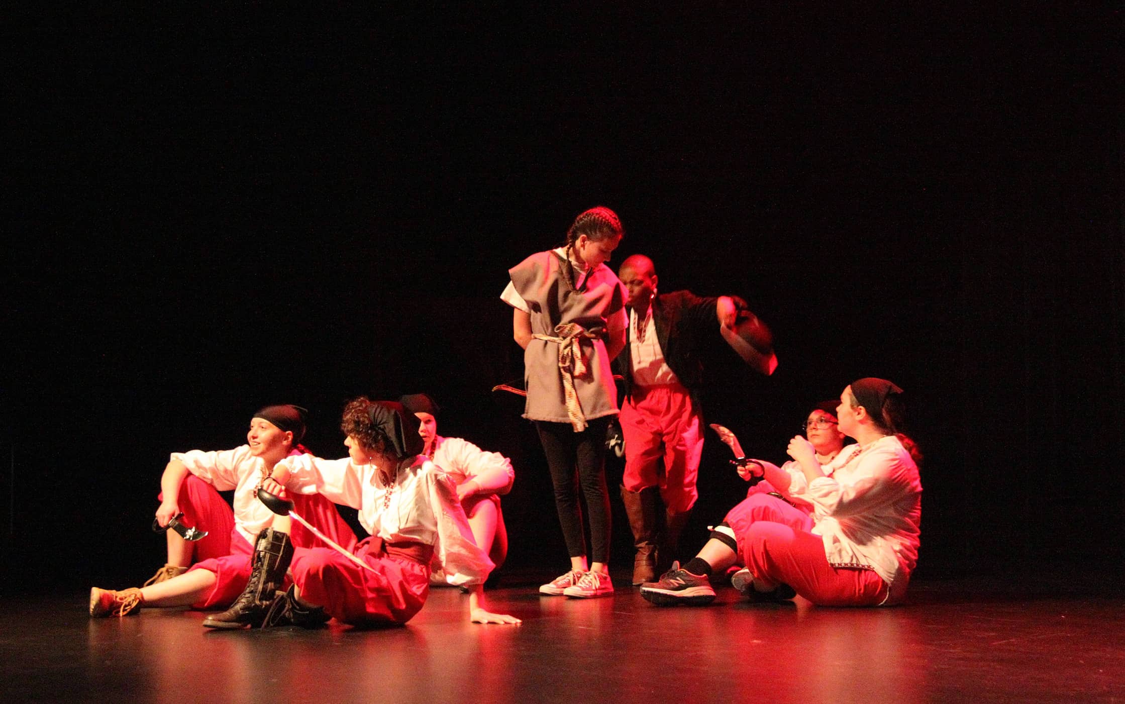 La troupe de théâtre Ruée vers l'art