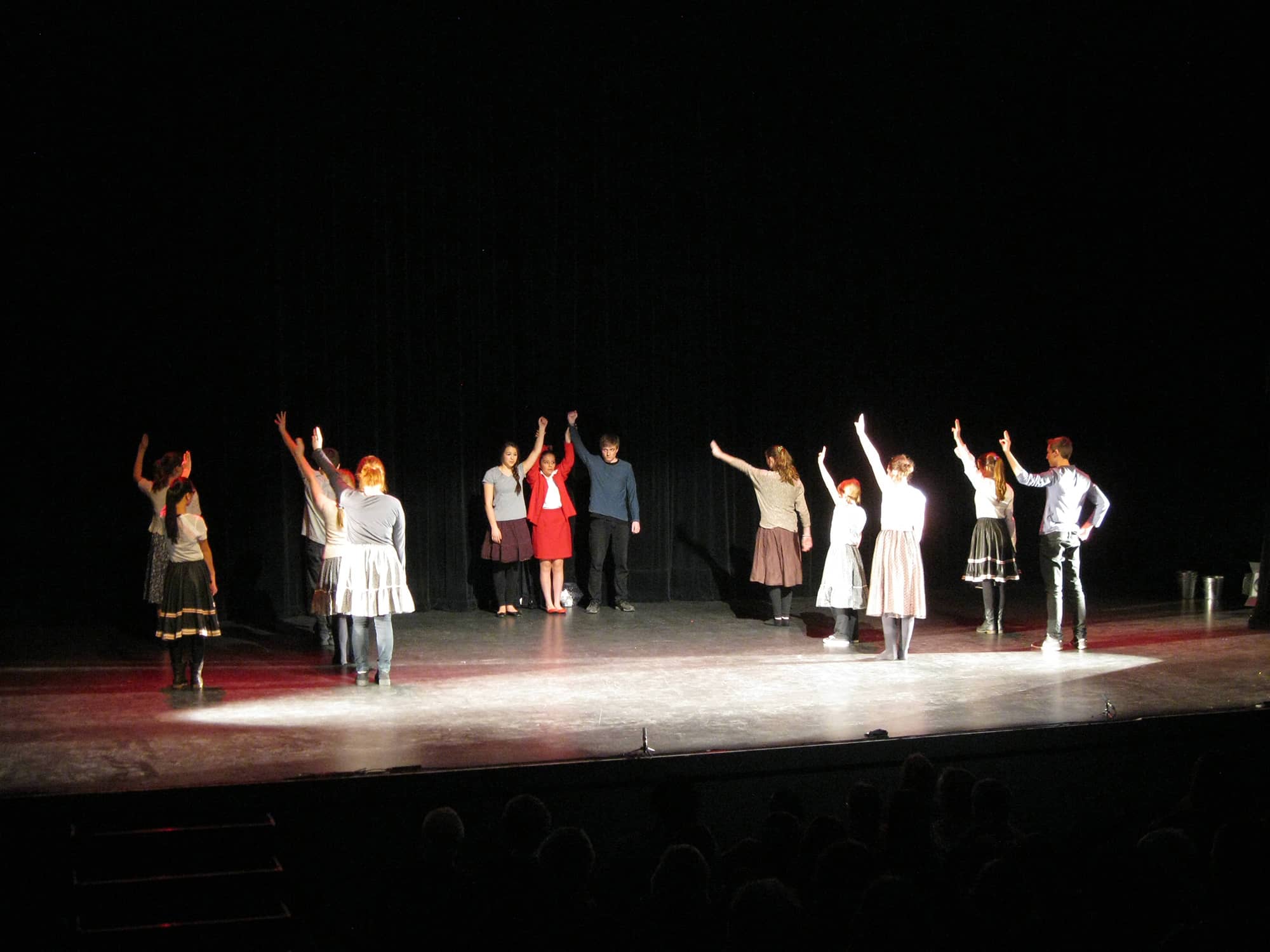 La troupe de théâtre Ruée vers l'art