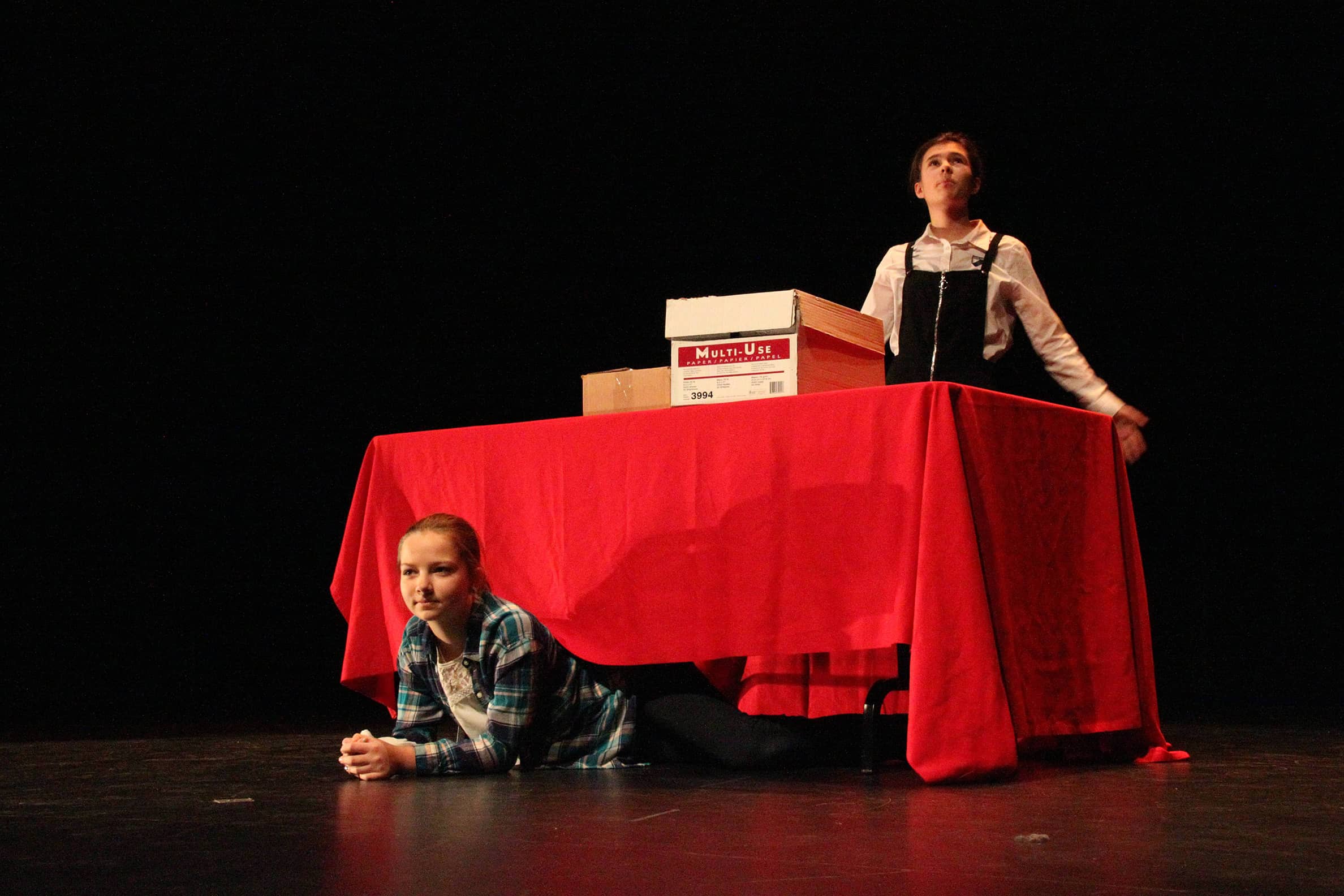 La troupe de théâtre Ruée vers l'art