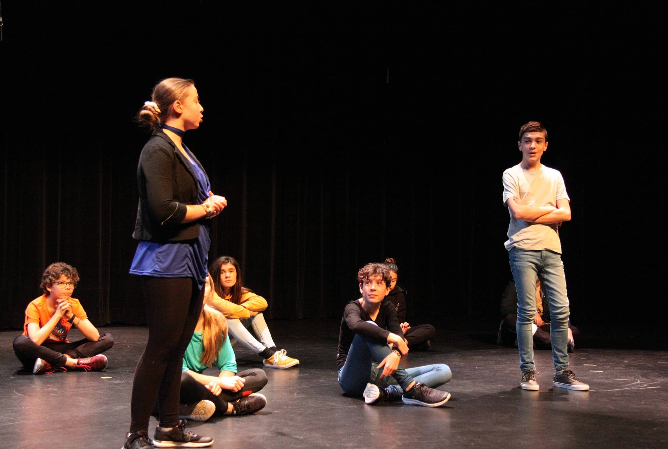 La troupe de théâtre Ruée vers l'art