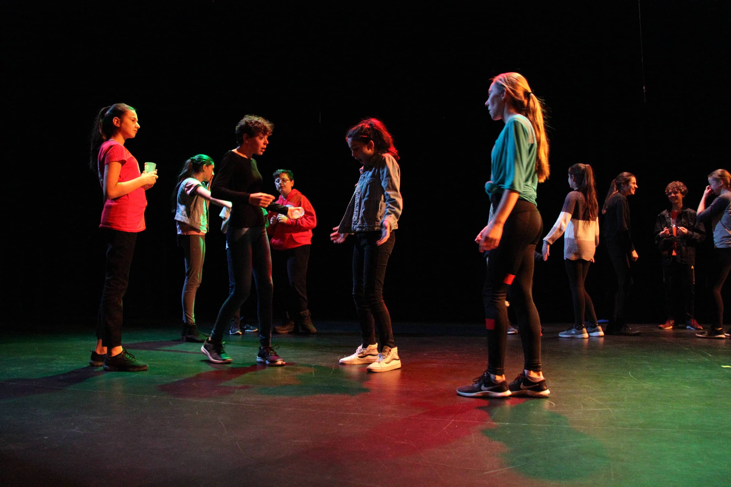 La troupe de théâtre Ruée vers l'art